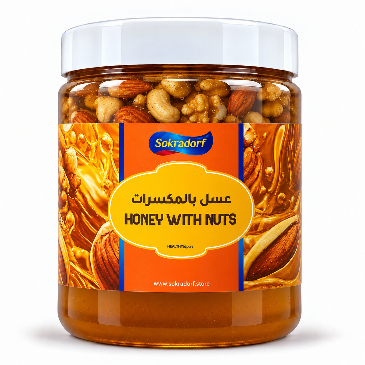 عسل بالمكسرات
