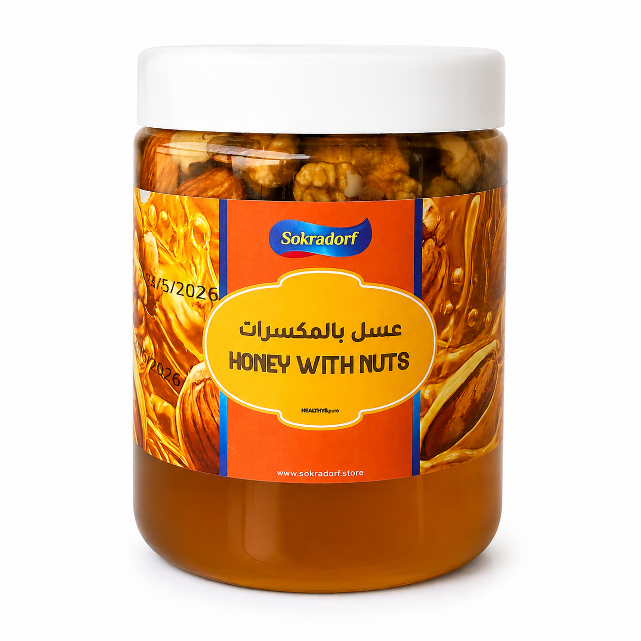 عسل بالمكسرات