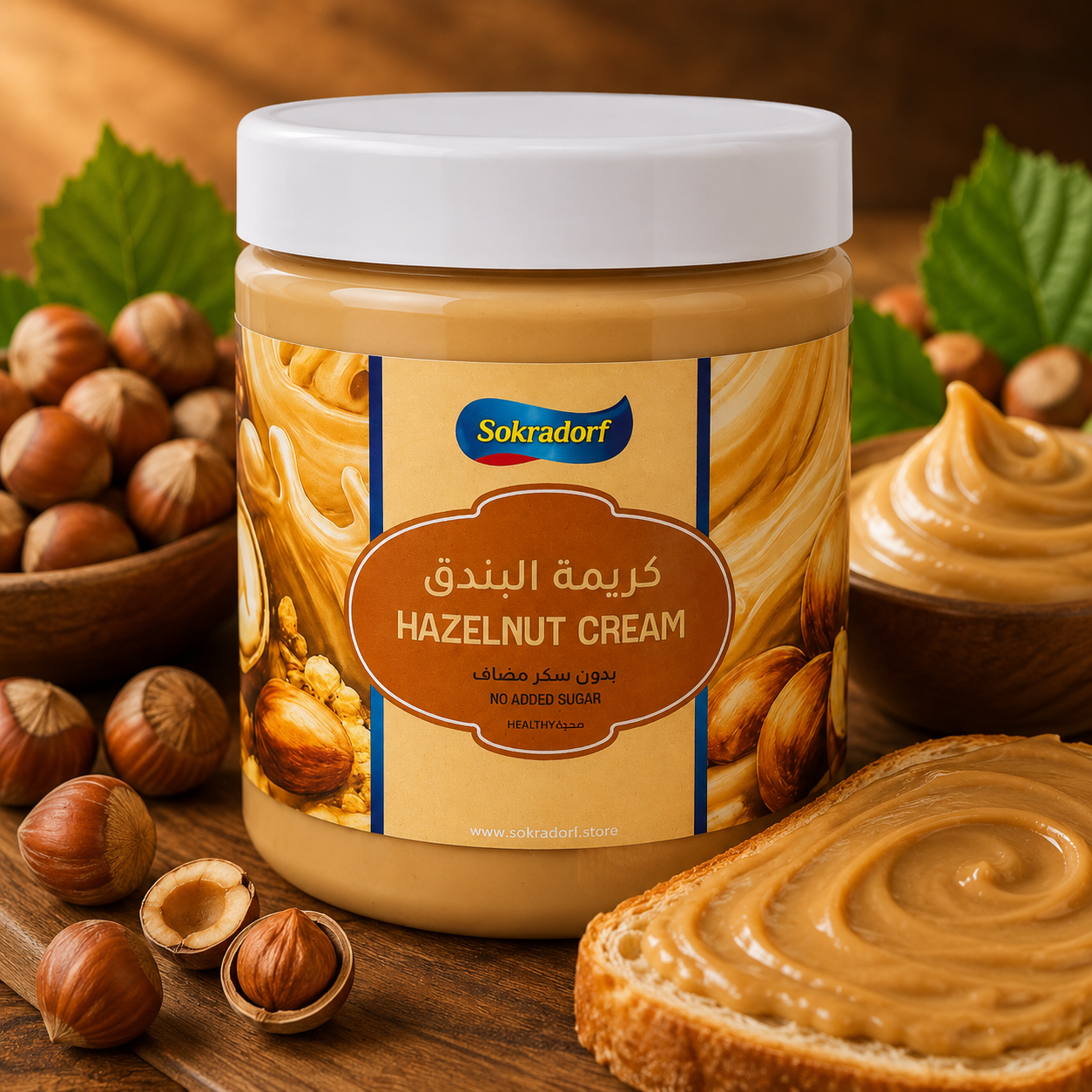 كريمة البندق الصحية