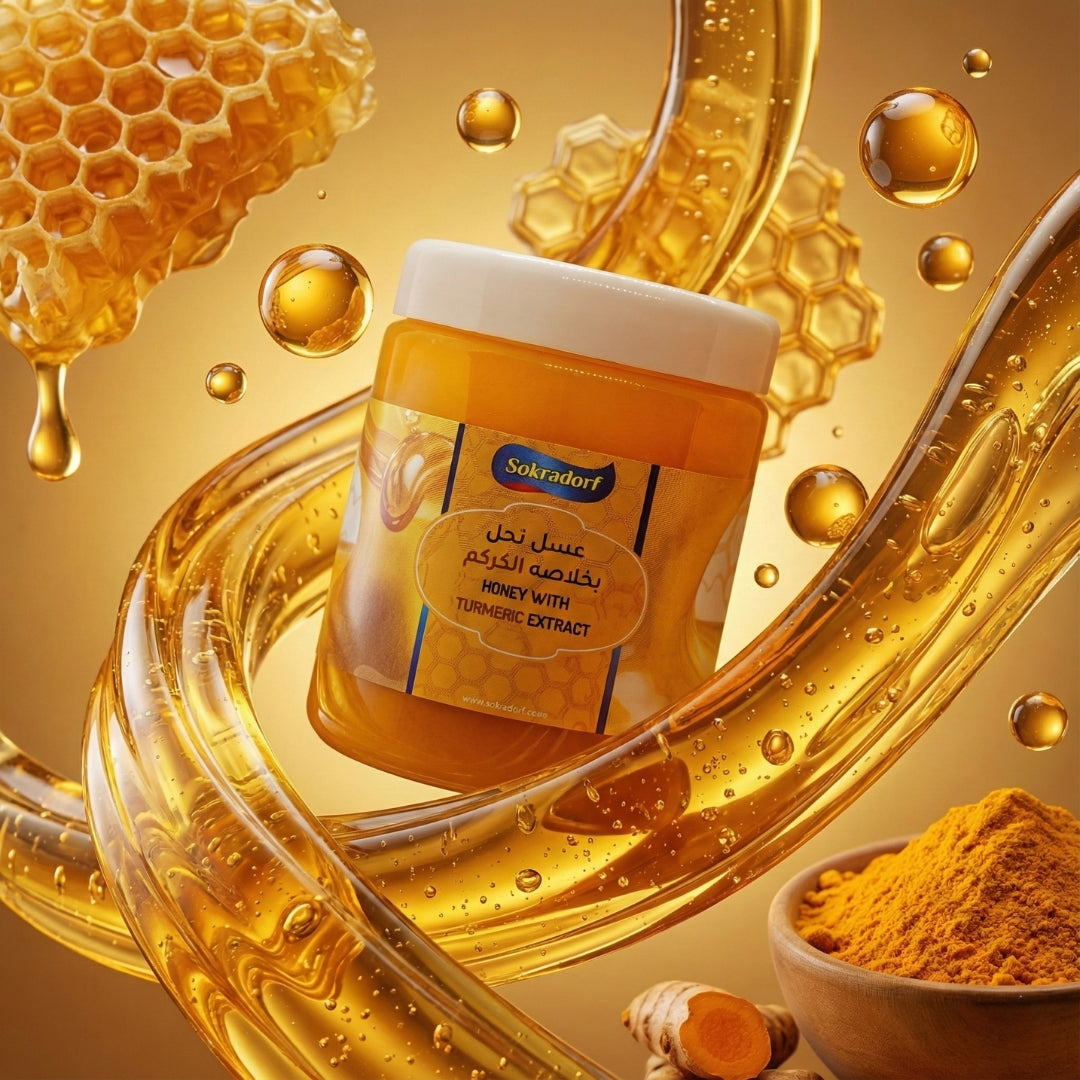 Honey with tumeric extract