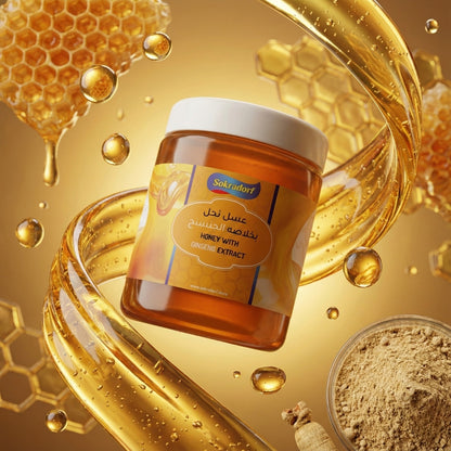 عسل نحل بخلاصة الجنسنغ