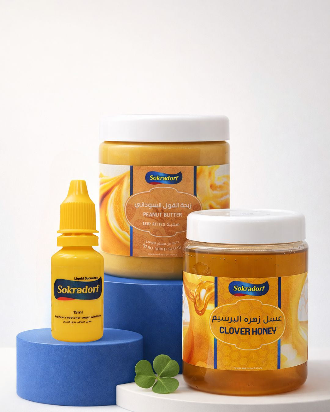 Drops + Clover Honey + Peanut Butter