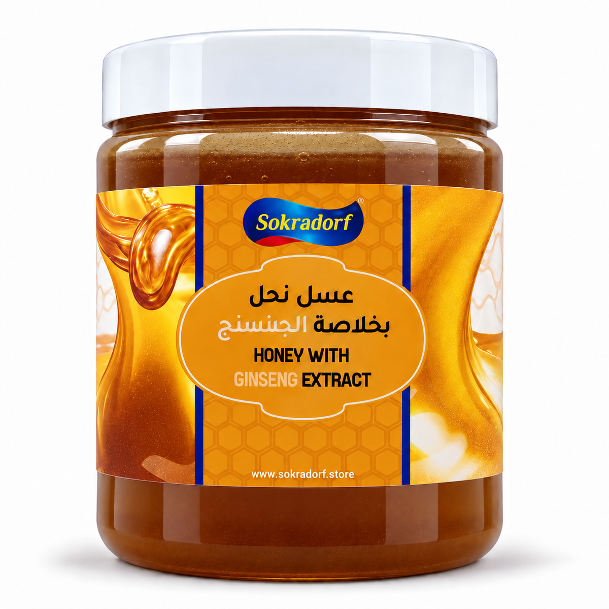 عسل نحل بخلاصة الجنسنغ