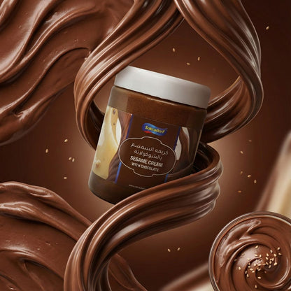 Sesame Spread With Chocolate