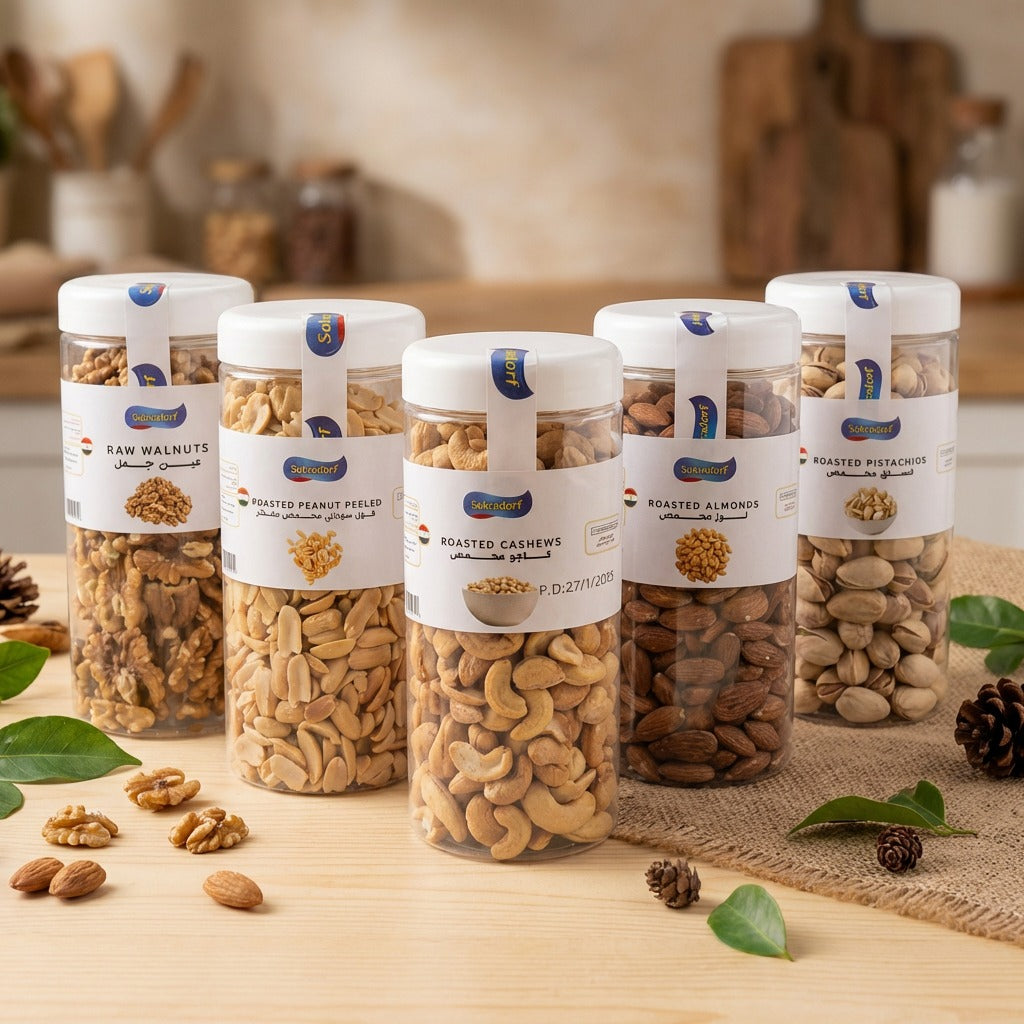 🥜 عرض المكسرات المشكلة