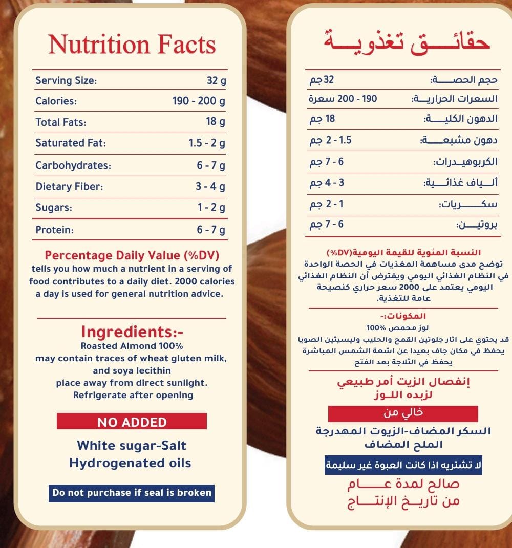 Healthy Almond Butter